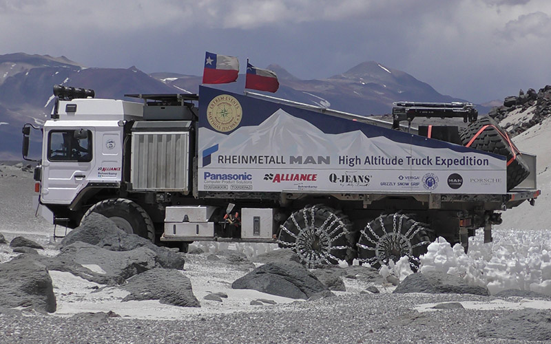 Rheinmetall MAN High Altitude Truck Expedition